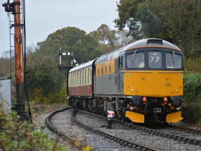 33002 at South Devon Railway - Bishops Bridge Loop. &copy; AJax