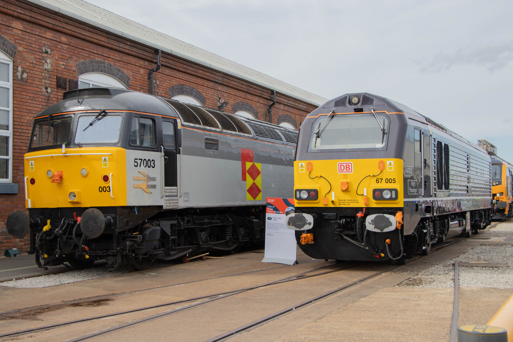 Photo of 57003 and 67005 at Derby - The Greatest Gathering 2025 ...