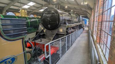 75027 steam at Bluebell Railway. &copy; South Coast Trainspotter