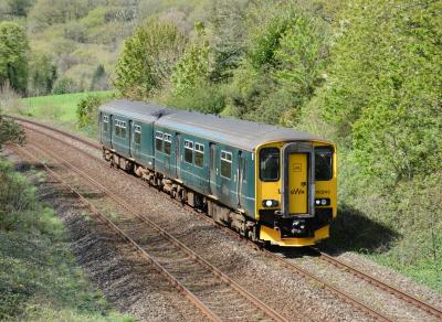 150243 at Stowford Overbridge - Ivybridge. &copy; AJax