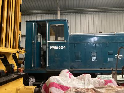 PWM654 at Heritage Shunters Trust - Rowsley. &copy; al66class59