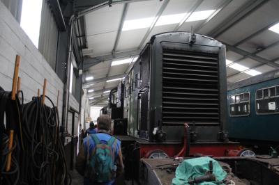 D0226 at Keighley & Worth Valley Railway - Haworth depot. &copy; ConnorsRailPhotography