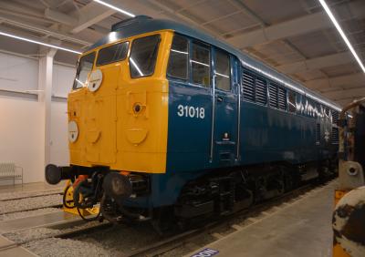 31018 at Locomotion, Shildon. &copy; AJax