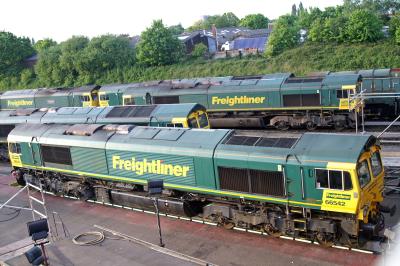 photo of 66542 at Southampton Maritime Maintenance Depot