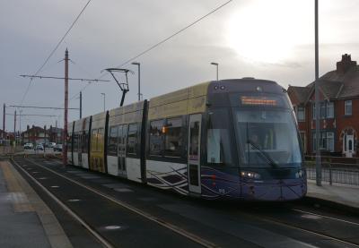 BT 013 at Anchorsholme Lane (Blackpool Tramway). &copy; AJax