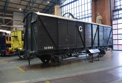 112884 coach at York National Railway Museum. &copy; AJax