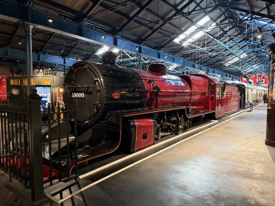 13000 steam at York National Railway Museum. &copy; AJax