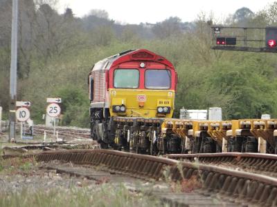 66070 at Westbury Yard. &copy; MJM