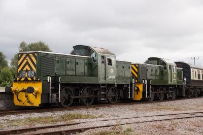 D9555,D9521 at Dean Forest Railway - Lydney Junction. &copy; trainlogger
