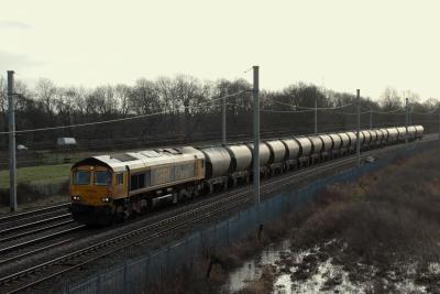 66786 at Winwick. &copy; stevexos