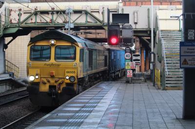 66555 at Manchester Victoria. &copy; ConnorsRailPhotography