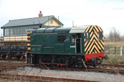 D4115 at Great Central Railway (Nottingham) - Ruddington. &copy; trainlogger
