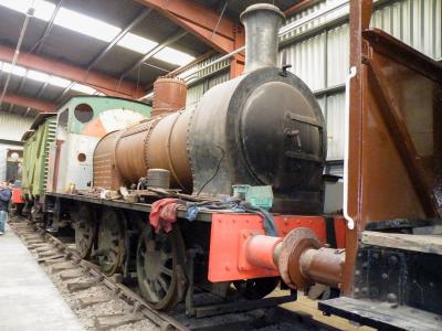 HE1954 steam at Ribble Steam Railway. &copy; llamafish