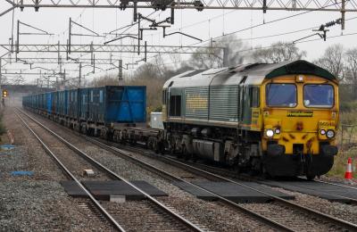 66545 at Acton Bridge (Cheshire). &copy; South Coast Trainspotter