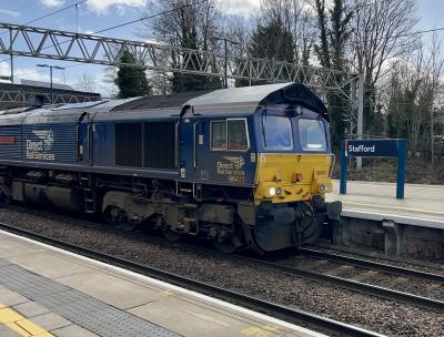 photo of 66431 at Stafford