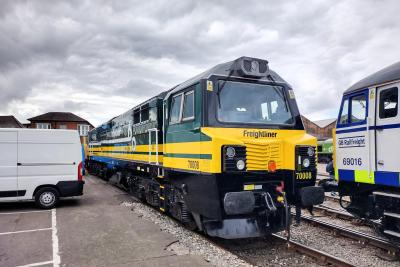 70008 at Derby - The Greatest Gathering 2025. &copy; stevexos