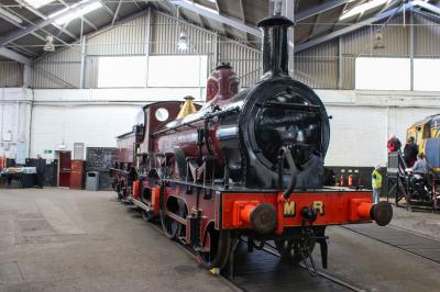 158A steam at Barrow Hill. &copy; South Coast Trainspotter