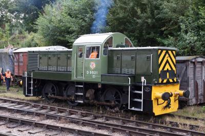 D9521 at Dean Forest Railway - Norchard. &copy; trainlogger