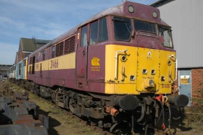 31466 at Old Oak Common TMD. &copy; Byron5574