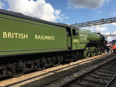 60163 Steam at Old Oak Common HST Depot. &copy; Pape_Timmo