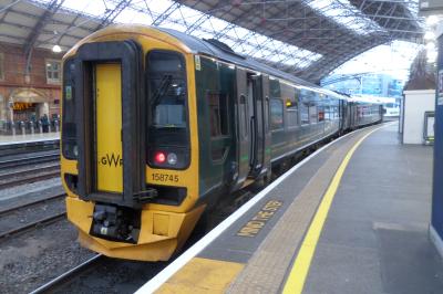 158745 at Bristol Temple Meads. &copy; JM-Freightliner