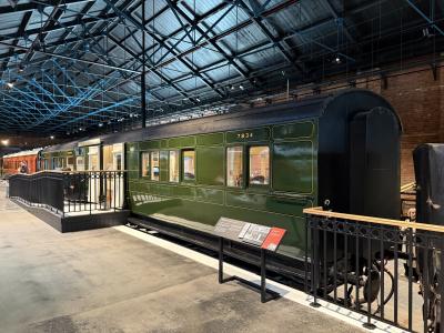 7834 coach at York National Railway Museum. &copy; AJax