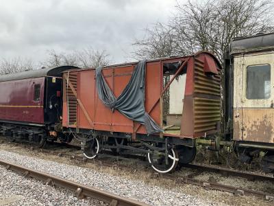 B777332 coach at Swindon & Cricklade Railway. &copy; Pistolpete008