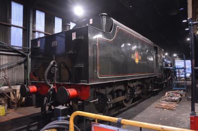 44806 steam at North Yorkshire Moors Railway - Grosmont TMD. &copy; AJax