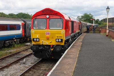 66654 at Midland Railway Centre. &copy; South Coast Trainspotter
