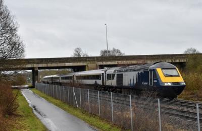 43034 at Dalmeny. &copy; Brodie