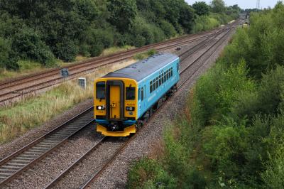 153376 at North Stafford Junction. &copy; South Coast Trainspotter