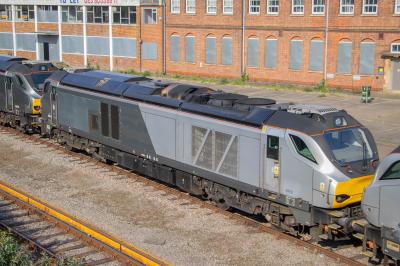 68012 at Eastleigh Campbell Road. &copy; Zain
