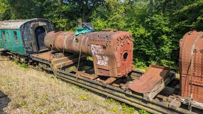 84030 steam at Bluebell Railway. &copy; South Coast Trainspotter
