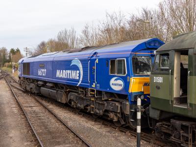 photo of 66727 at Chinnor & Princes Risborough Railway - Chinnor