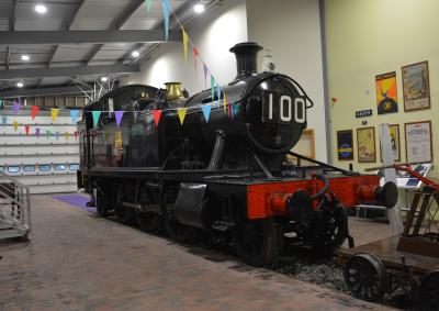 4566 steam at Severn Valley Railway - Highley Engine House. &copy; AJax