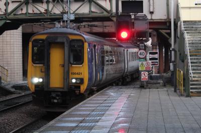 156421 at Manchester Victoria. &copy; ConnorsRailPhotography