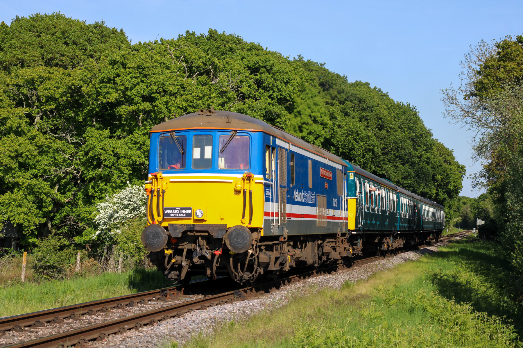 Photo of 73128 at Swanage Railway — trainlogger