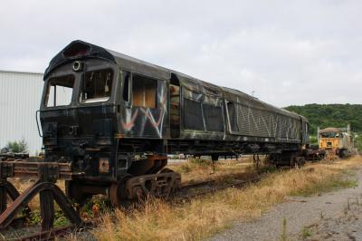 66048 at Longport Electro-Motive Diesel Works. &copy; South Coast Trainspotter