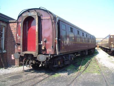 3143 Coach at Carnforth WCRC depot. &copy; Byron5574
