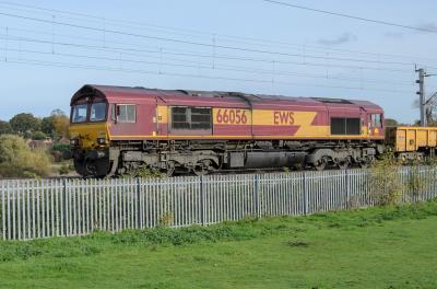 photo of 66056 at Kingsthorpe