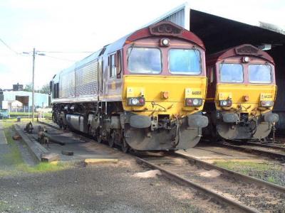 66188 at Ayr TMD. &copy; Byron5574