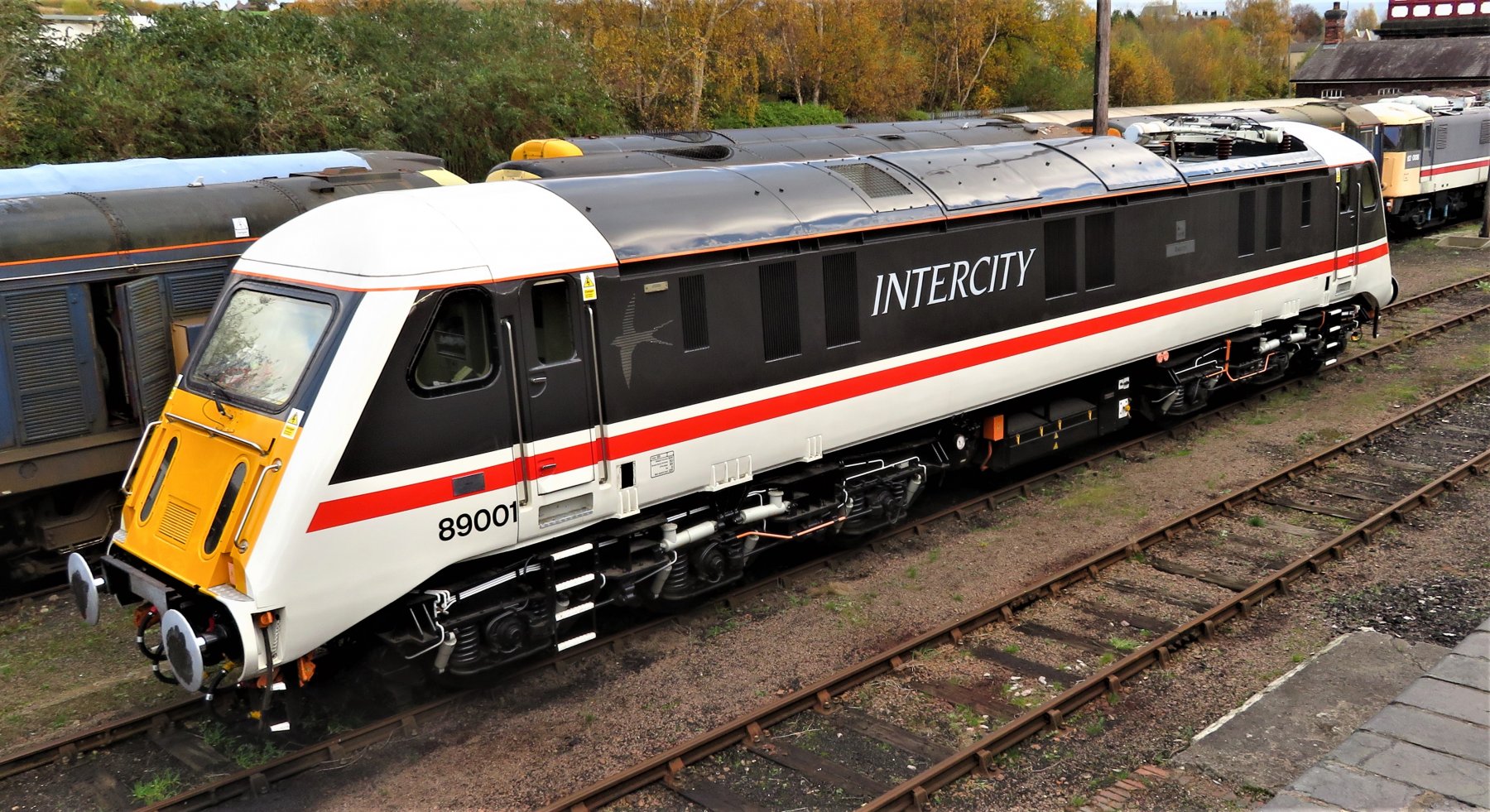 Photo of 89001 at Barrow Hill Roundhouse — trainlogger