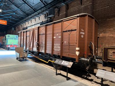 475014 coach at York National Railway Museum. &copy; AJax