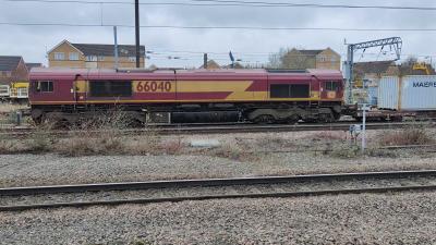 66040 at Peterborough. &copy; Geoff