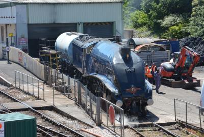 60007 steam at Dartmouth Steam Railway - Churston. &copy; AJax