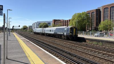 158887 at Eastleigh. &copy; Luivery