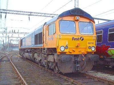 66710 at Willesden TMD. &copy; Byron5574
