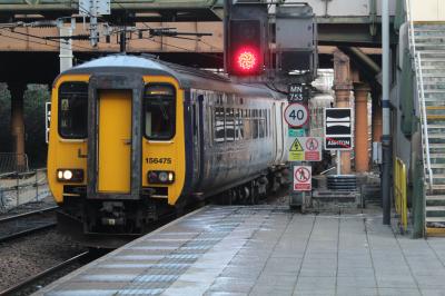 156475 at Manchester Victoria. &copy; ConnorsRailPhotography