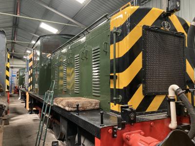 D2205 at Heritage Shunters Trust - Rowsley. &copy; al66class59