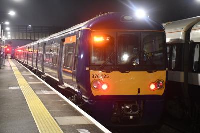376025 at Slade Green. &copy; MJM